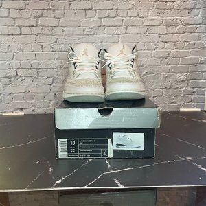 Size 10 - Jordan 3 (III) Retro White 'Flip' Men's - 315767-101 (2007)